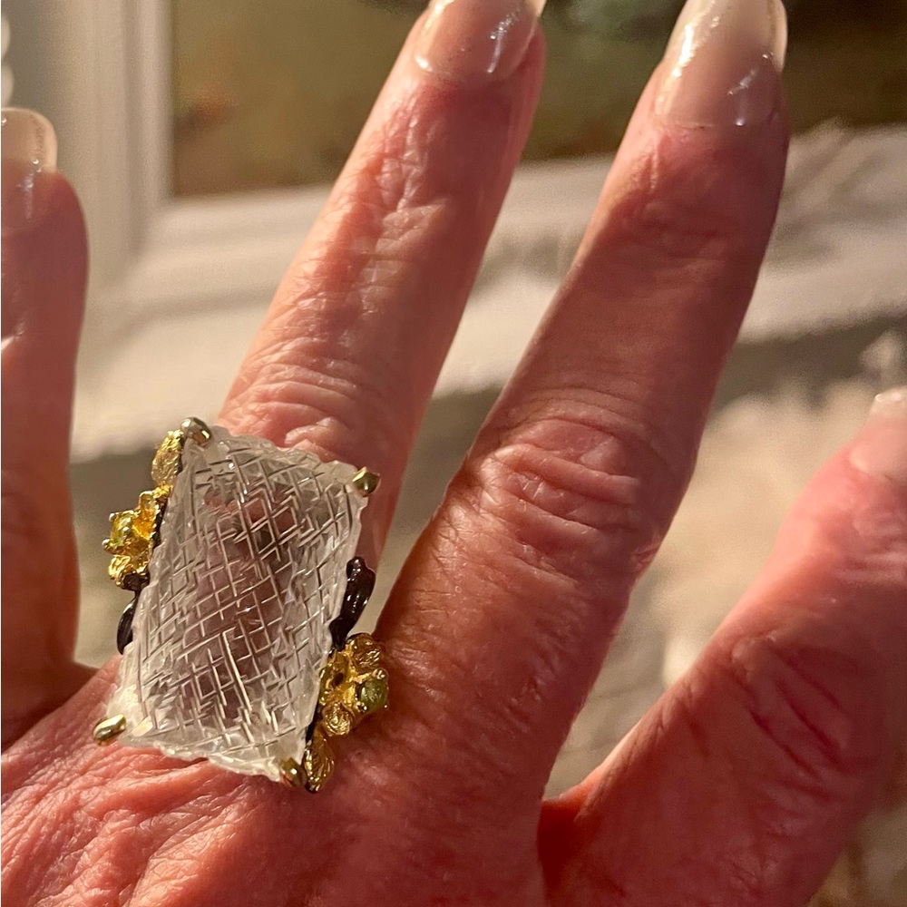 Authentic quartz ring - Picture 11 of 13